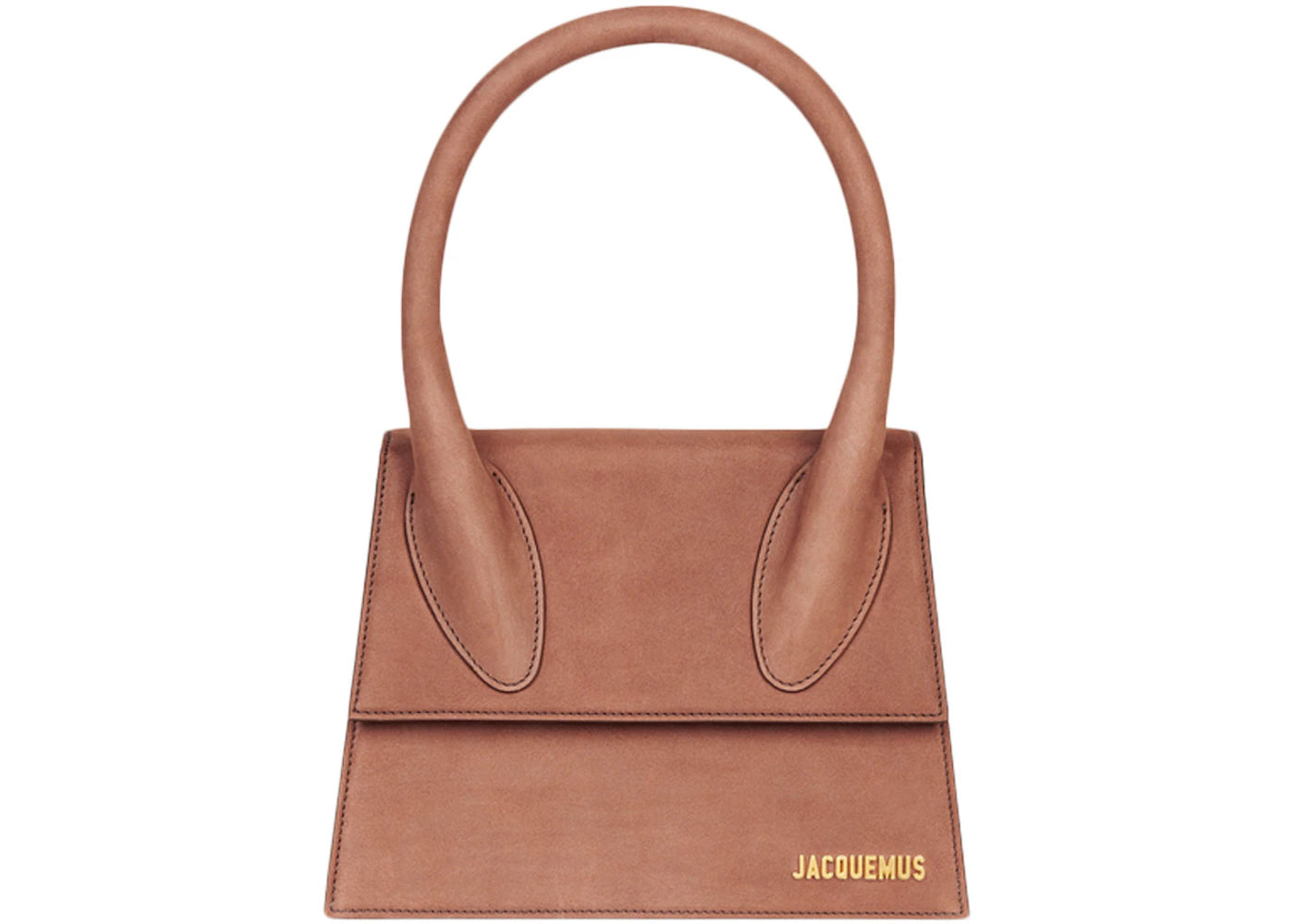 Jacquemus Le Grand Chiquito Large Signature Handbag-Brown
