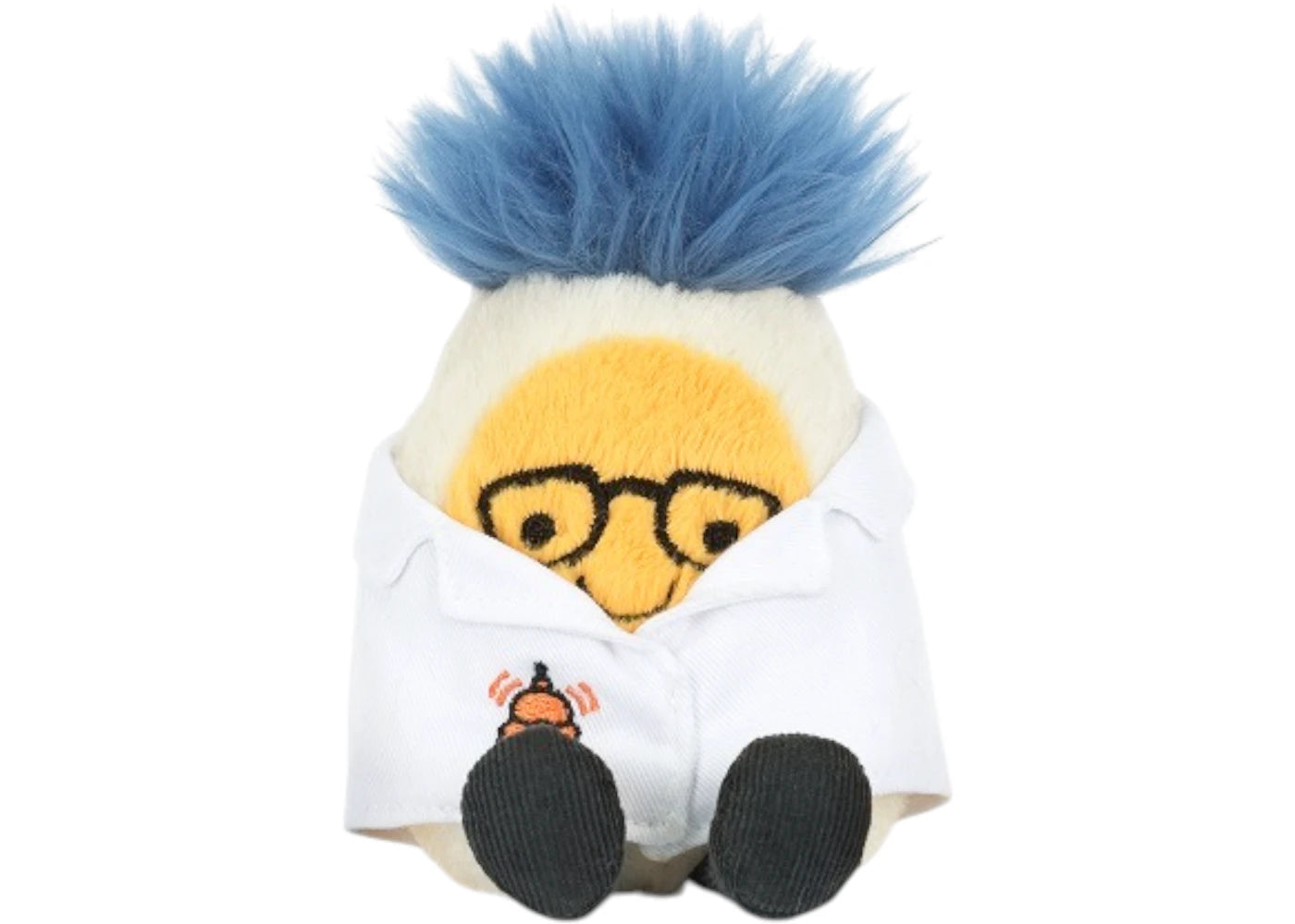 Peluche Jellycat Amuseables Tenue de scientifique Œuf dur