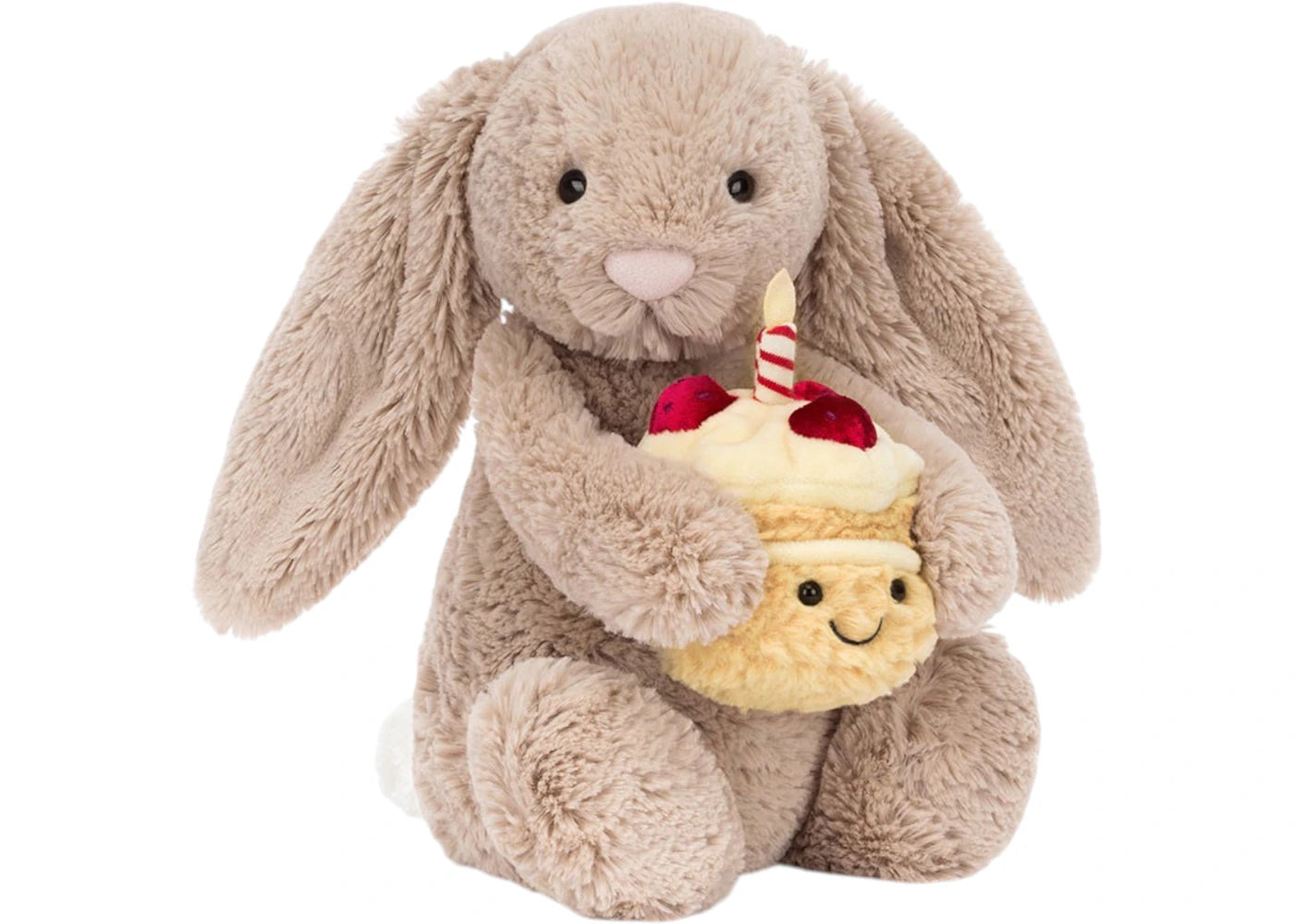 Peluche Lapin Beige Timide Jellycat « Anniversaire »