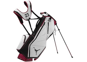 Jordan Fade Away Golf Bag White/Varsity Red - main view