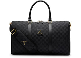 Jordan Monogram Duffle Bag Black - main view