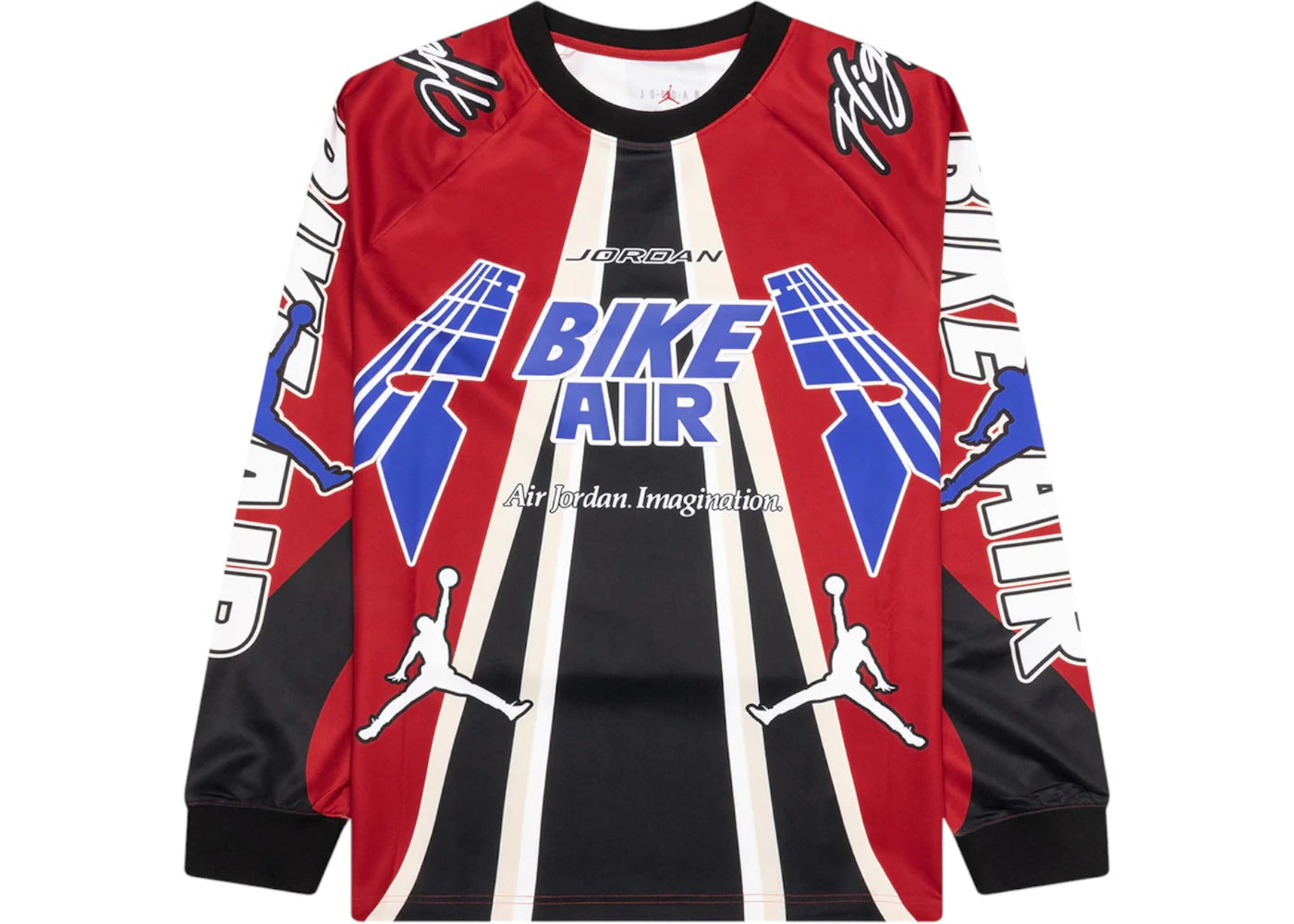 Jordan x Nigel Sylvester BMX Jersey-Cinnabar