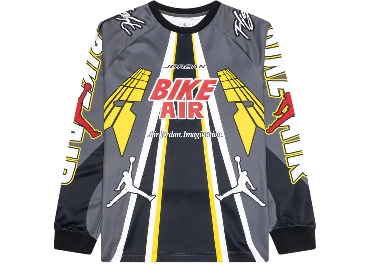Jordan x Nigel Sylvester Bmx Jersey-Iron Grey