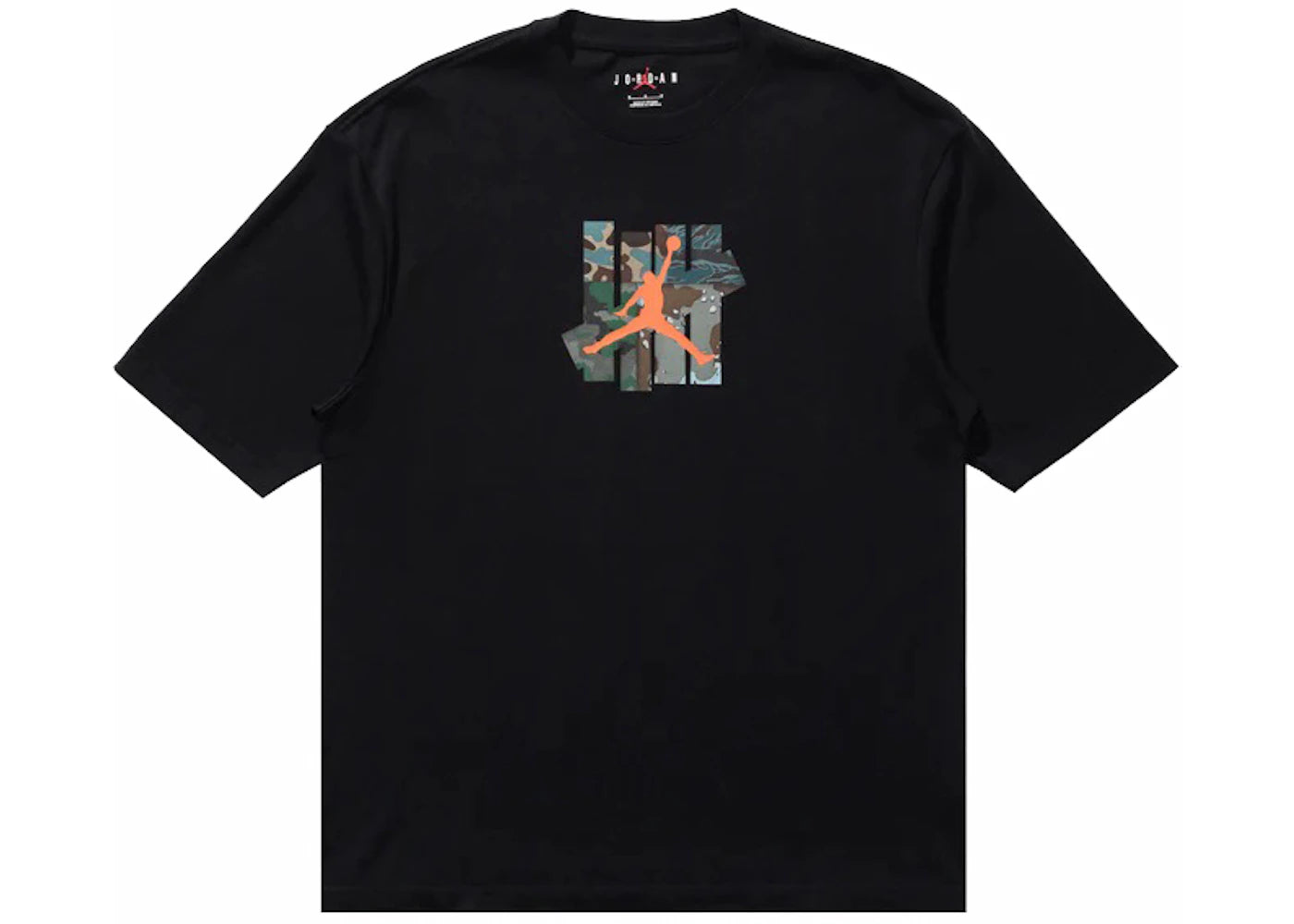 Jordan x Undefeated Strikes Tee-Black