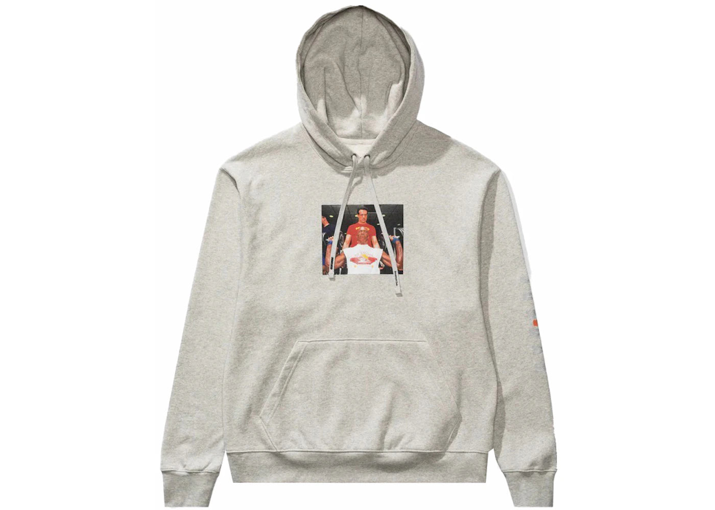 Jordan x Undefeated Weights Hoodie-Heather Grey