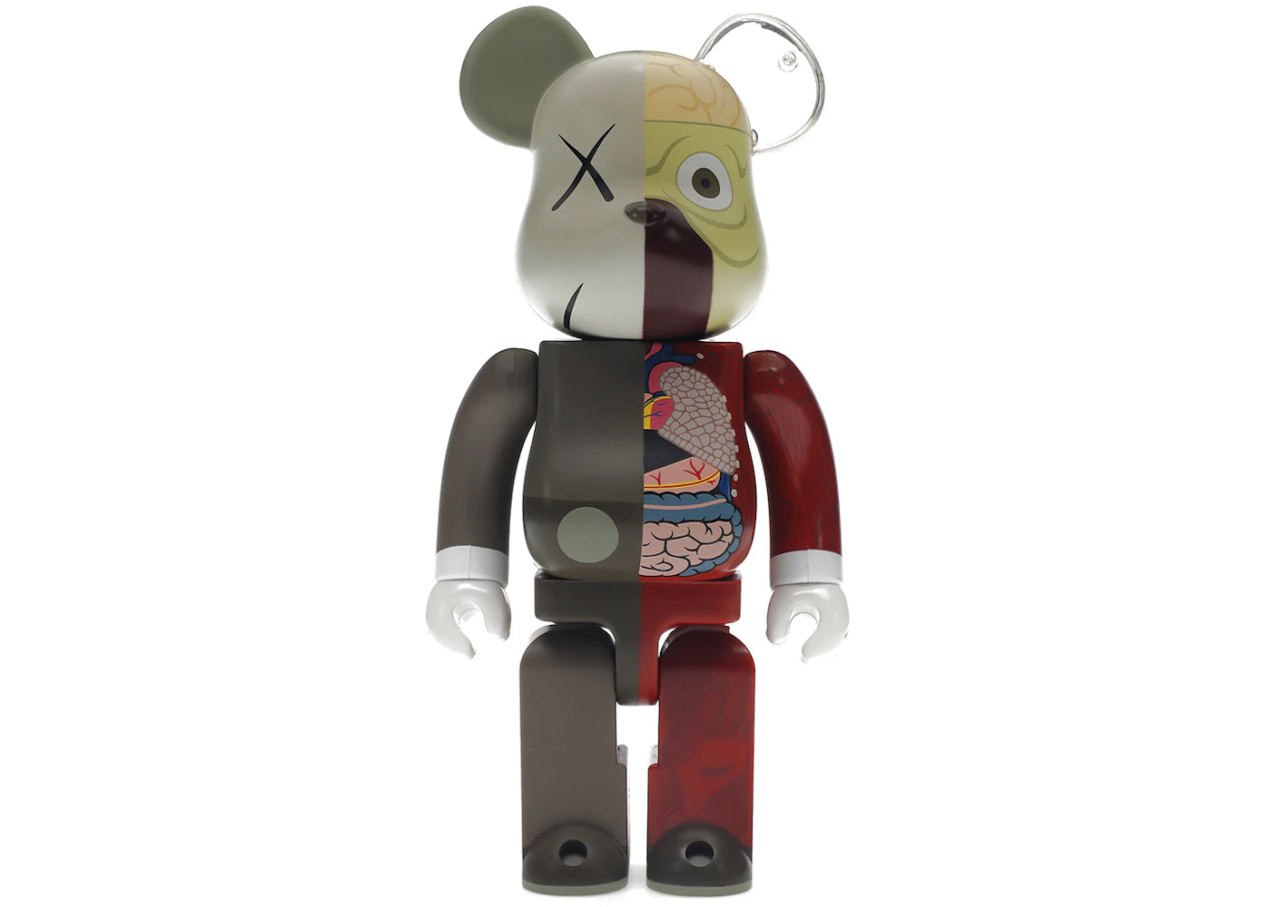 KAWS Bearbrick Dissected 400%-Brown