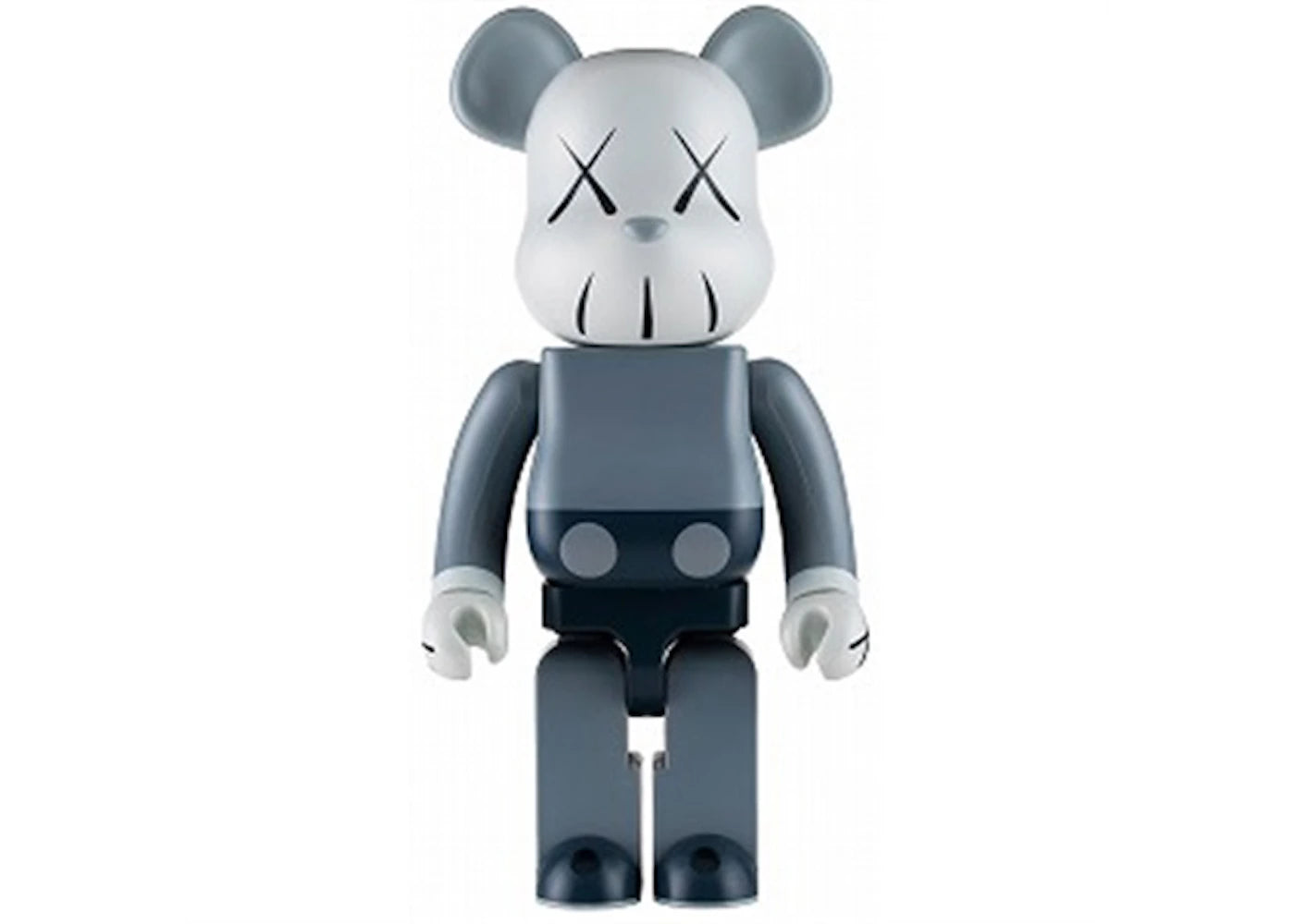KAWS Companion Bearbrick 1000%-Grey/Blue