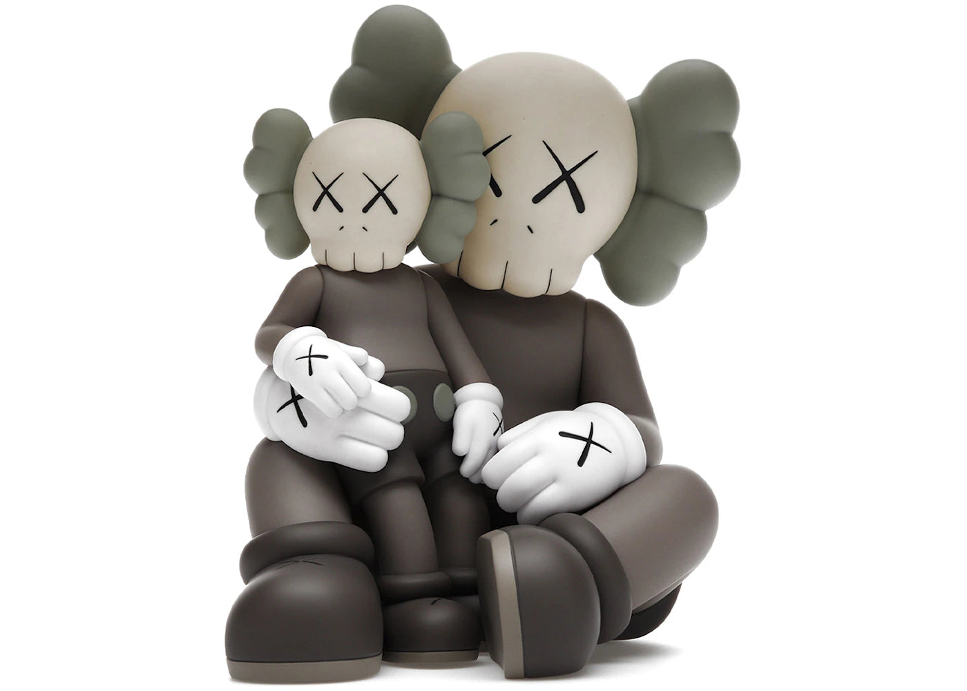 KAWS Holiday Changbai Mountain Vinyl Figure-Brown