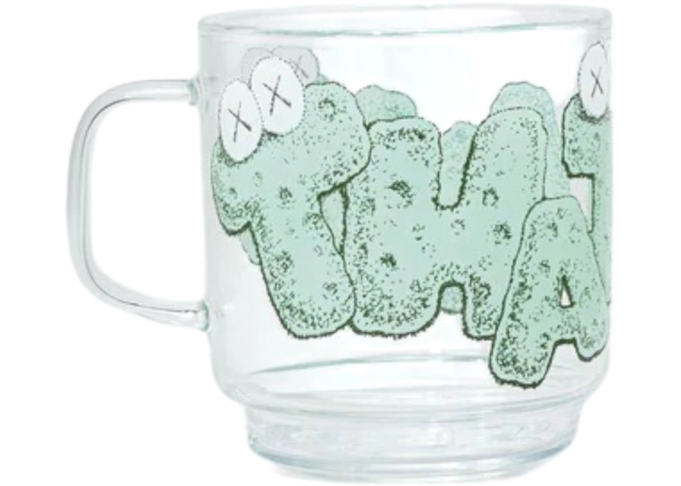 KAWS Holiday Thailand Glass Mug-