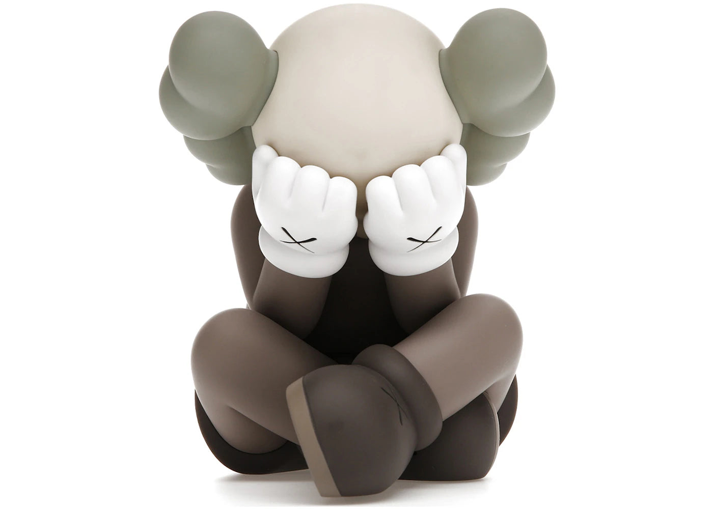 Figurine en vinyle séparée KAWS - Marron