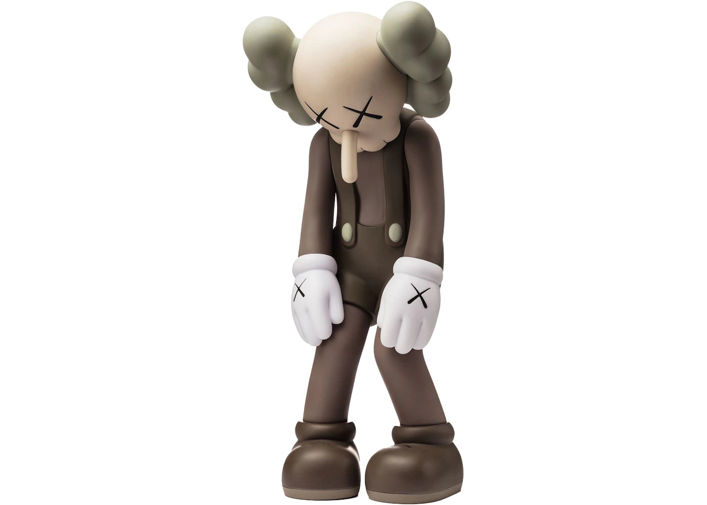 KAWS Small Lie Companion Vinyl Figure-Brown