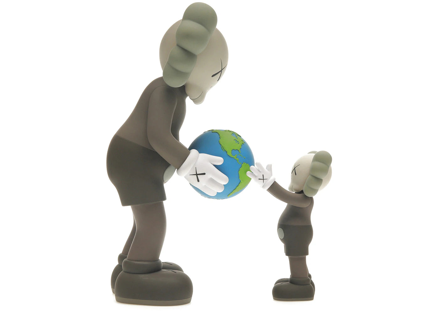 KAWS THE PROMISE Vinyl Figure-Brown