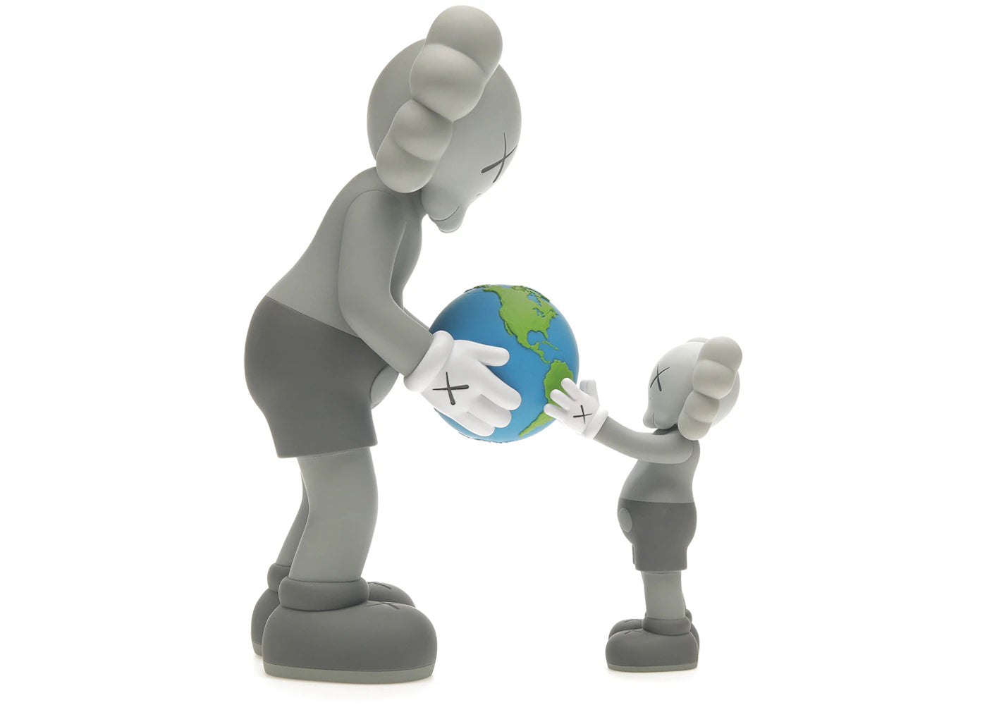 KAWS THE PROMISE Vinyl Figure-Grey