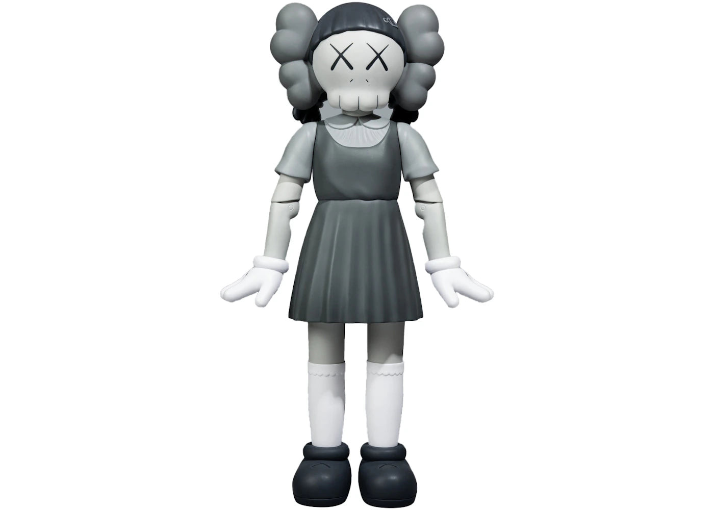 KAWS Young-Hee Vinyl Figure-Monotone