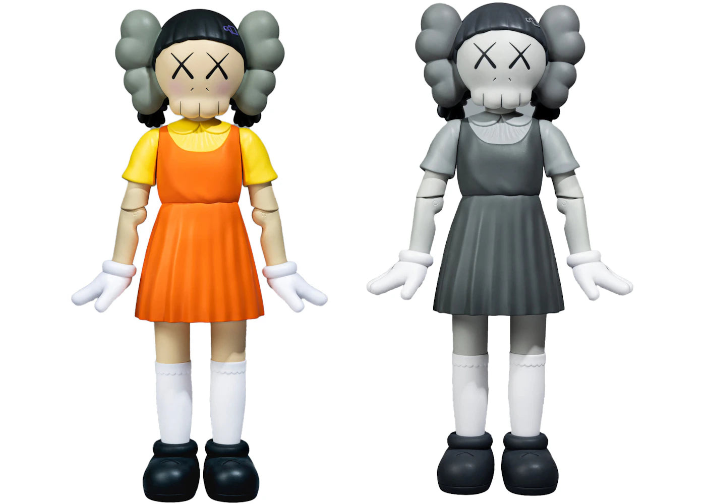 KAWS Young-Hee Vinyl Figure Set-