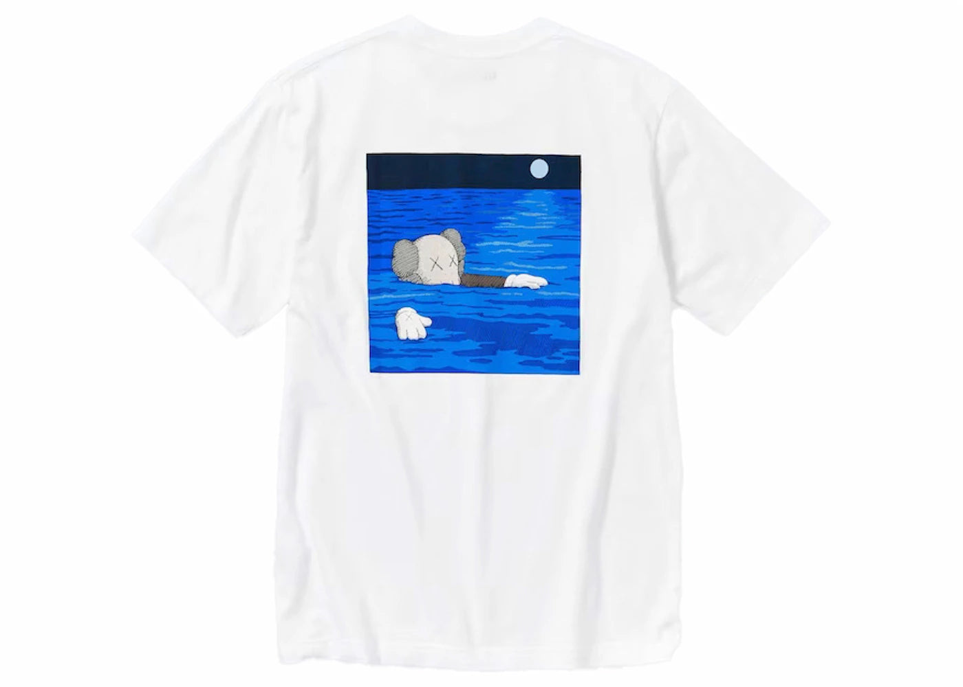 KAWS x Uniqlo UT Short Sleeve Artbook Cover T-shirt  White
