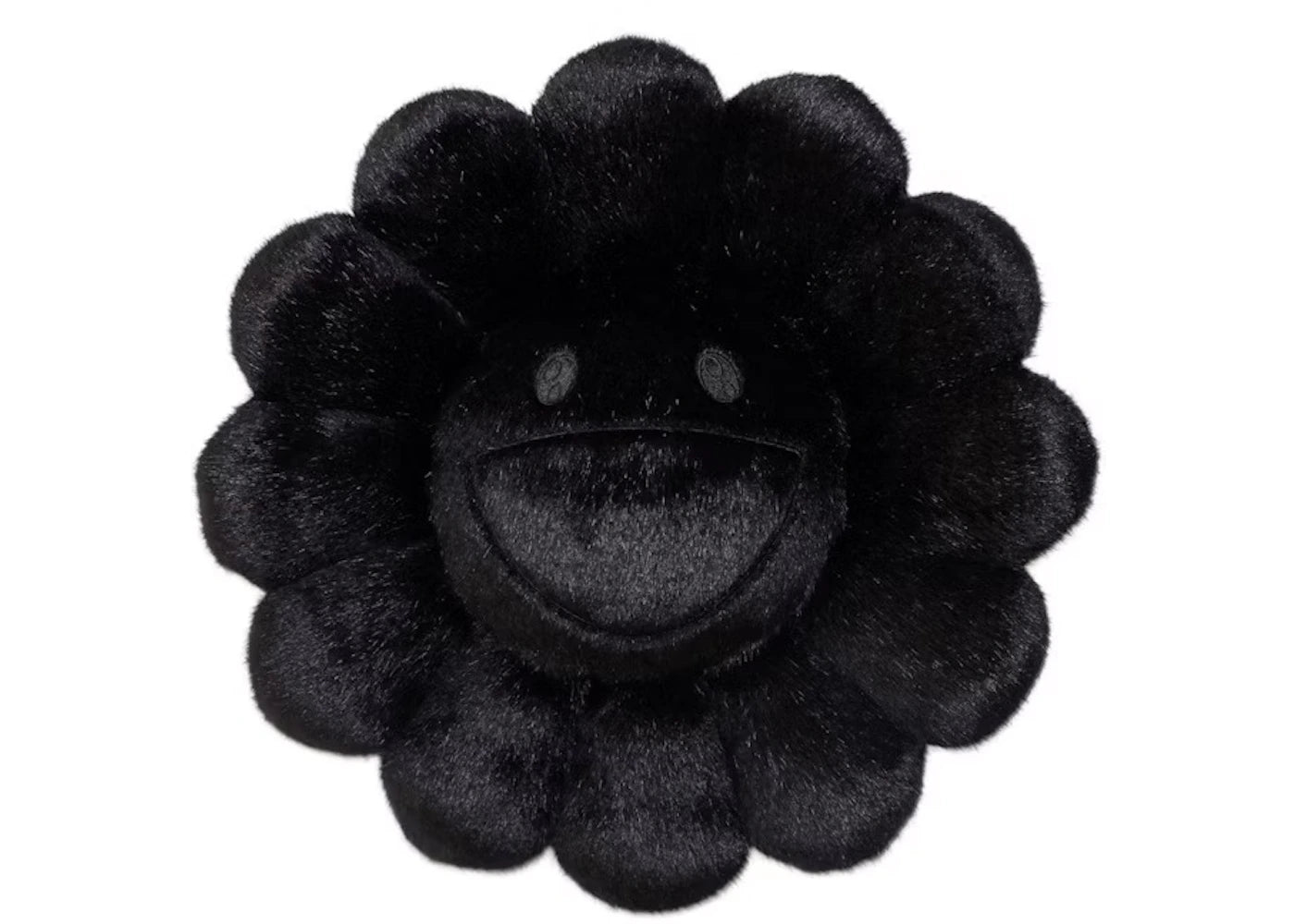 Takashi Murakami Kaikai Kiki Flower Cushion Black 30cm - main view