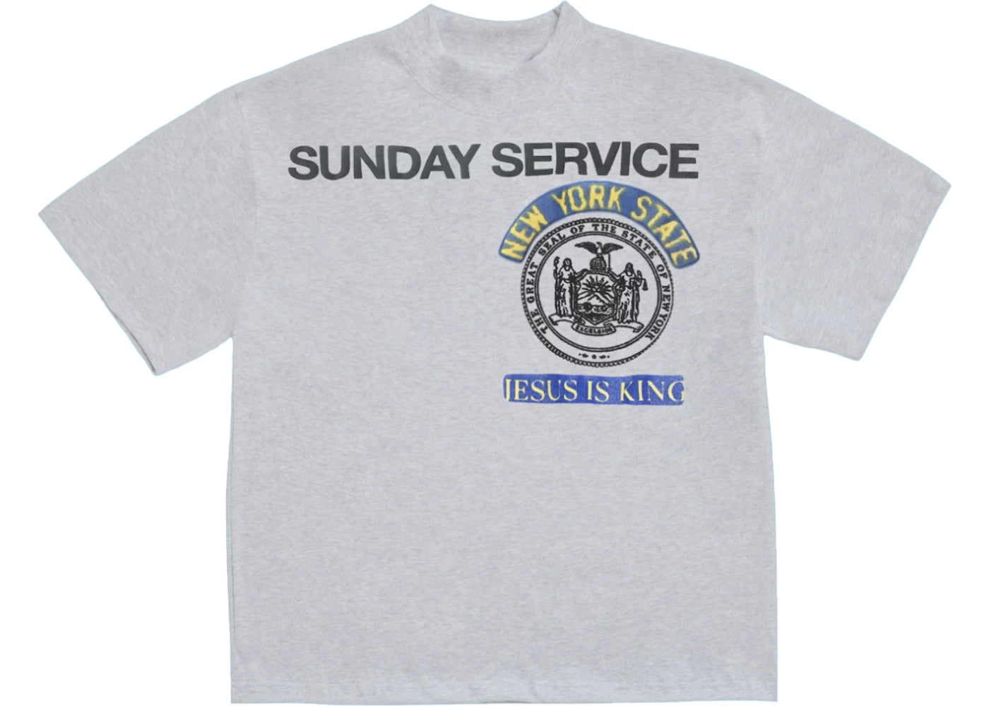 Kanye West Sunday Service New York II T Shirt Heather