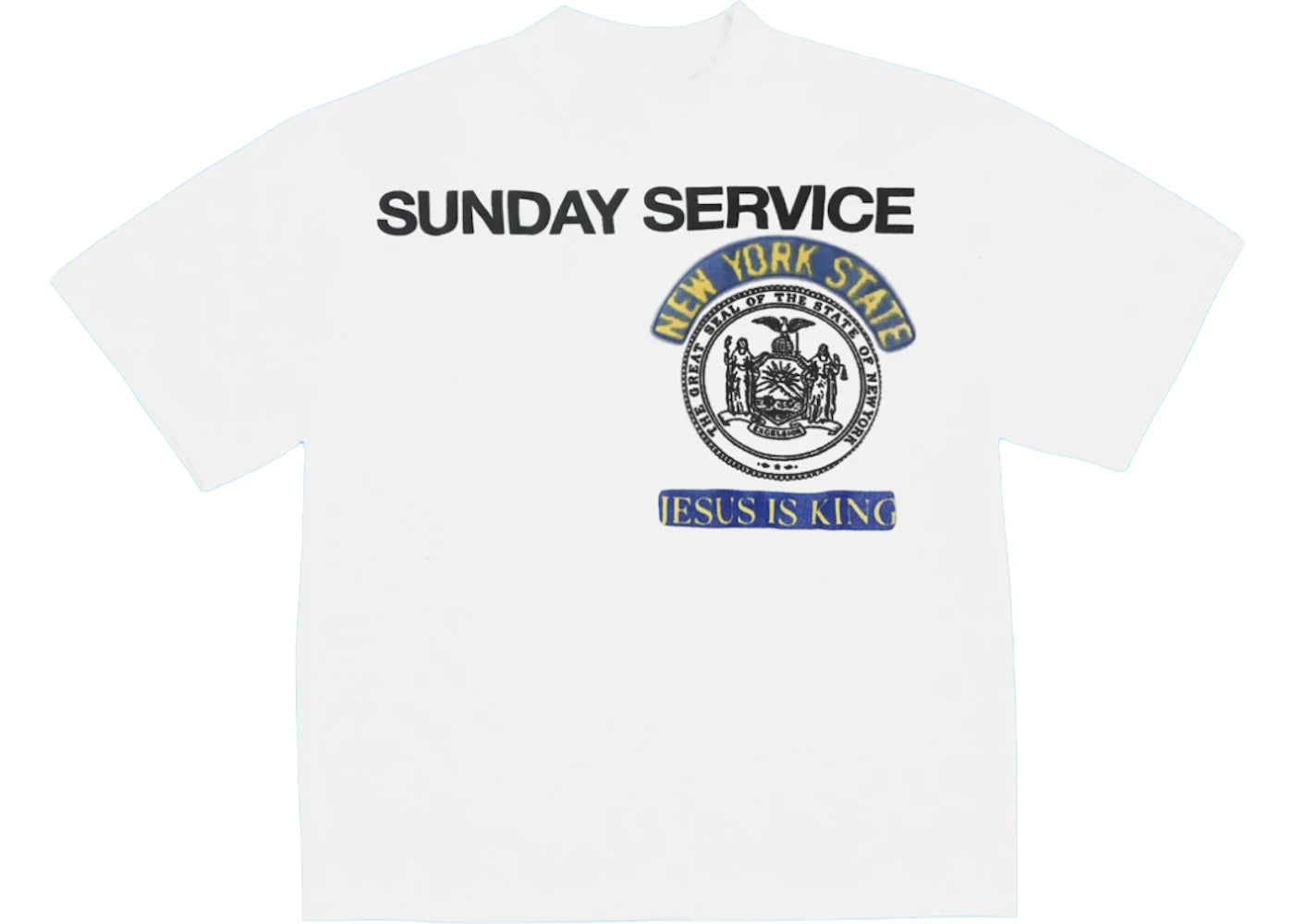 Kanye West Sunday Service New York III T Shirt White