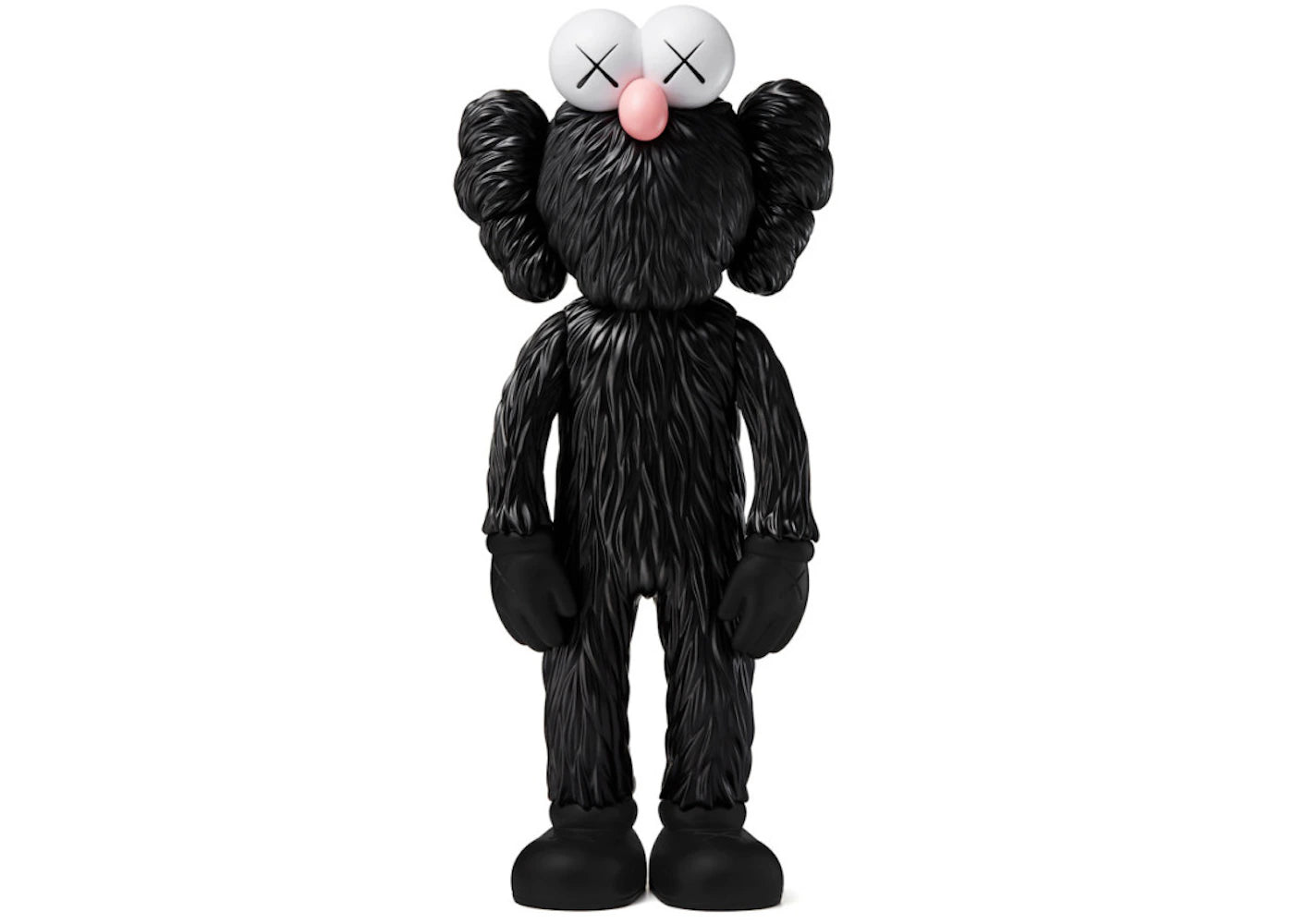 KAWS BFF Open Edition Vinyl Figure Black - main view