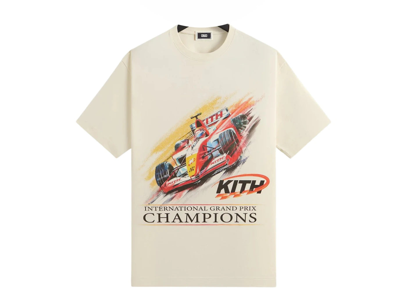 Kith F1 Champion Vintage Tee-Silk