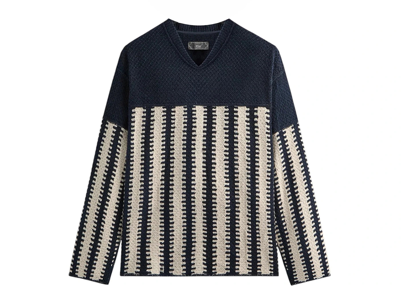 Kith Long Sleeve Crochet Malik Jersey-Nocturnal