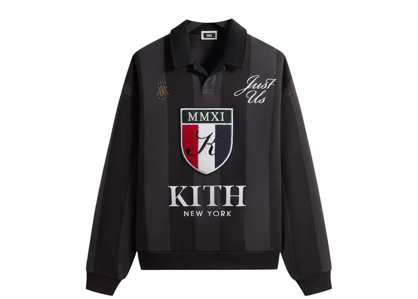 Kith Nelson Collared Pullover-Nightfall