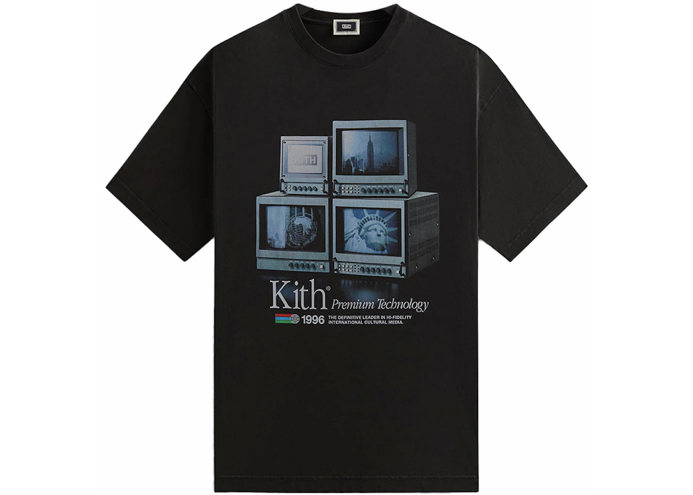 Kith Premium Technology 1996 Vintage Tee-Black