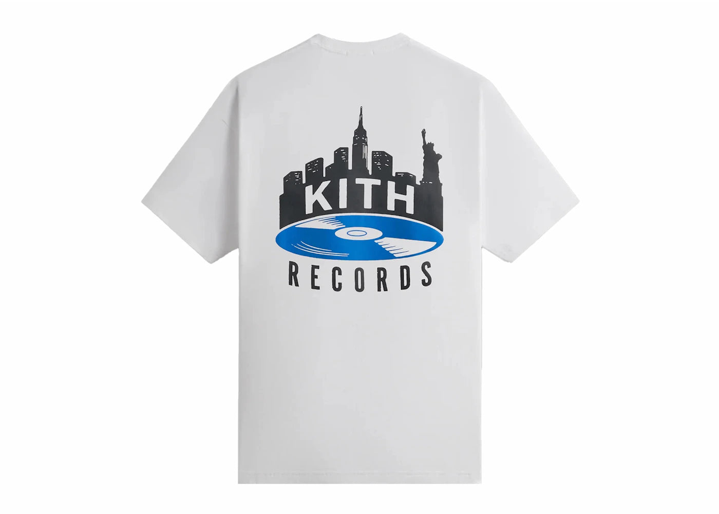 Kith Records Vintage Tee (SS25)-White
