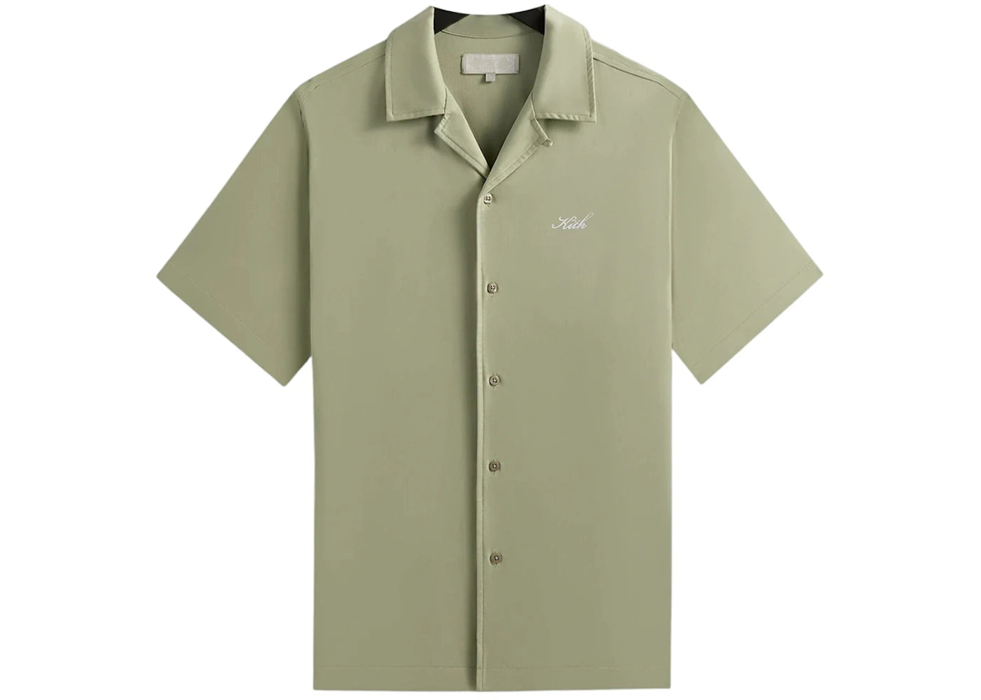 Kith Silk Cotton Short Sleeve Thompson Camp Collar Shirt Region