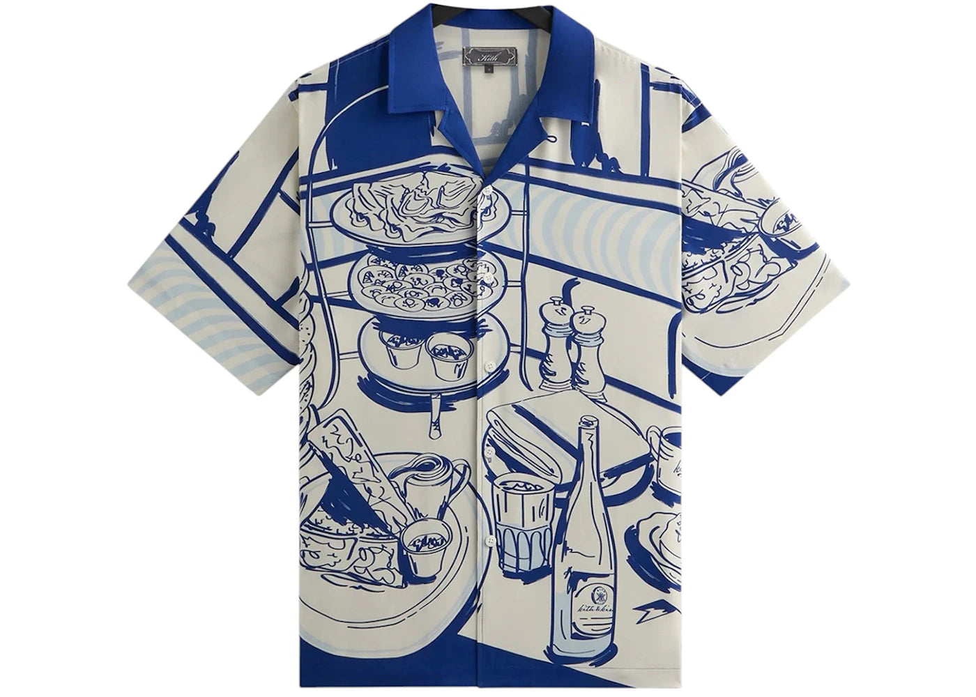 Kith Still Life Short Sleeve Thompson Camp Collar Shirt-Current