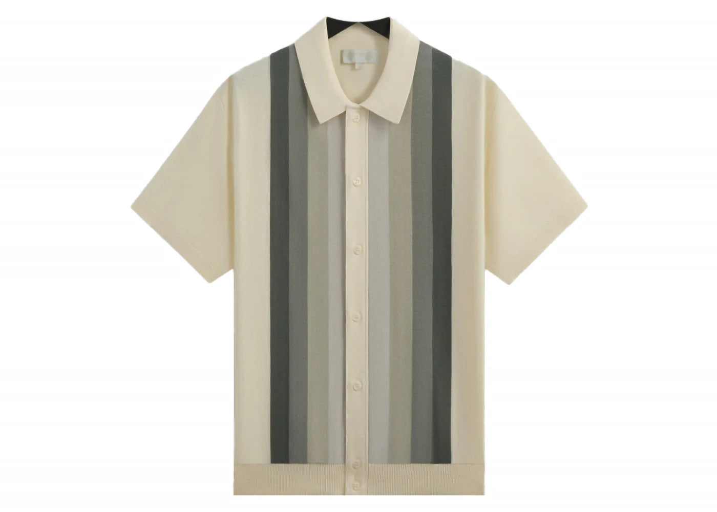 Kith Tilden Short Sleeve Button Up Polo-Sandrift