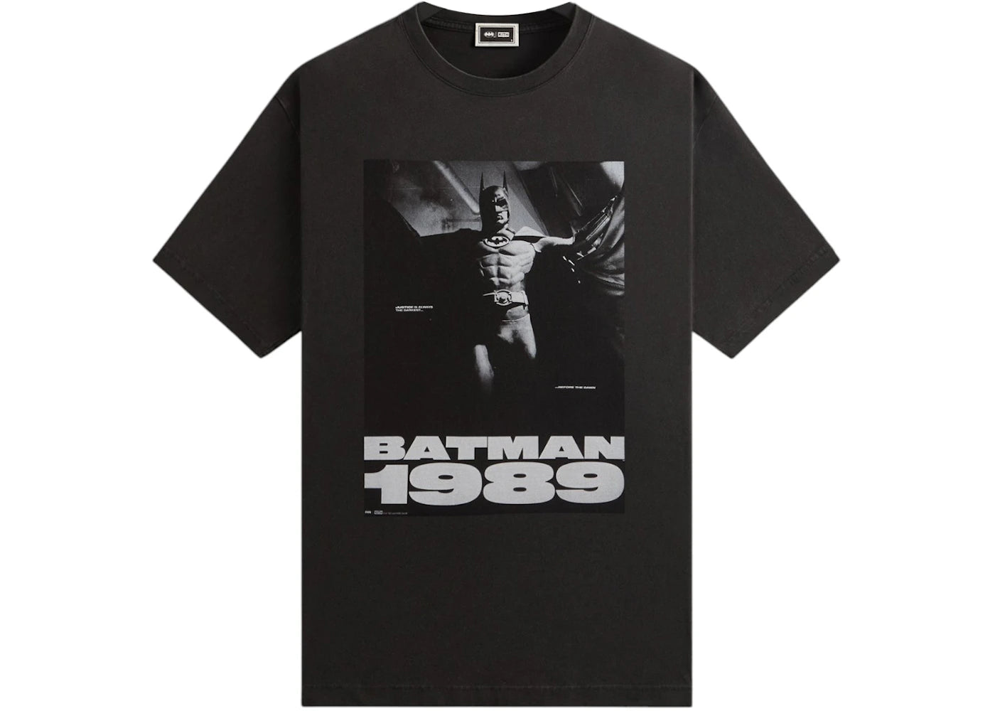 Kith x Batman 1989 Justice Vintage Tee-Black