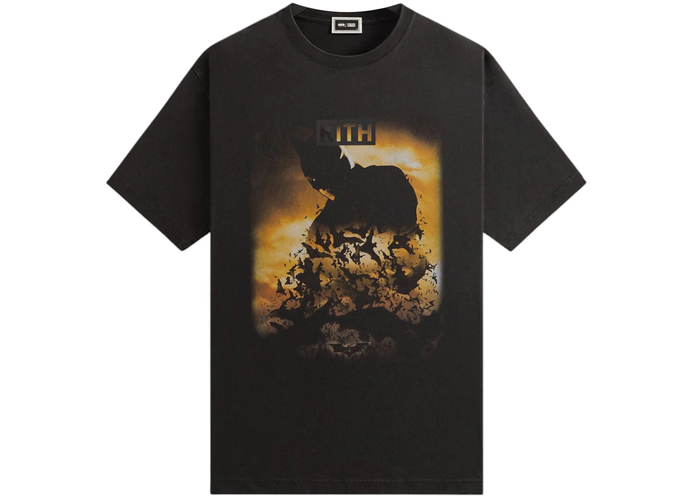 Kith x Batman Begins Vintage Tee-Black