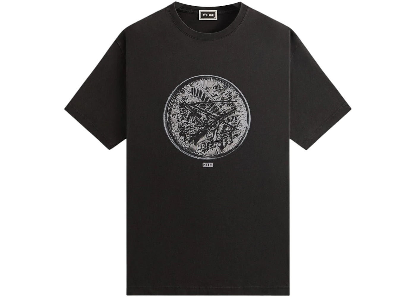 Kith x Batman Coin Vintage Tee-Black