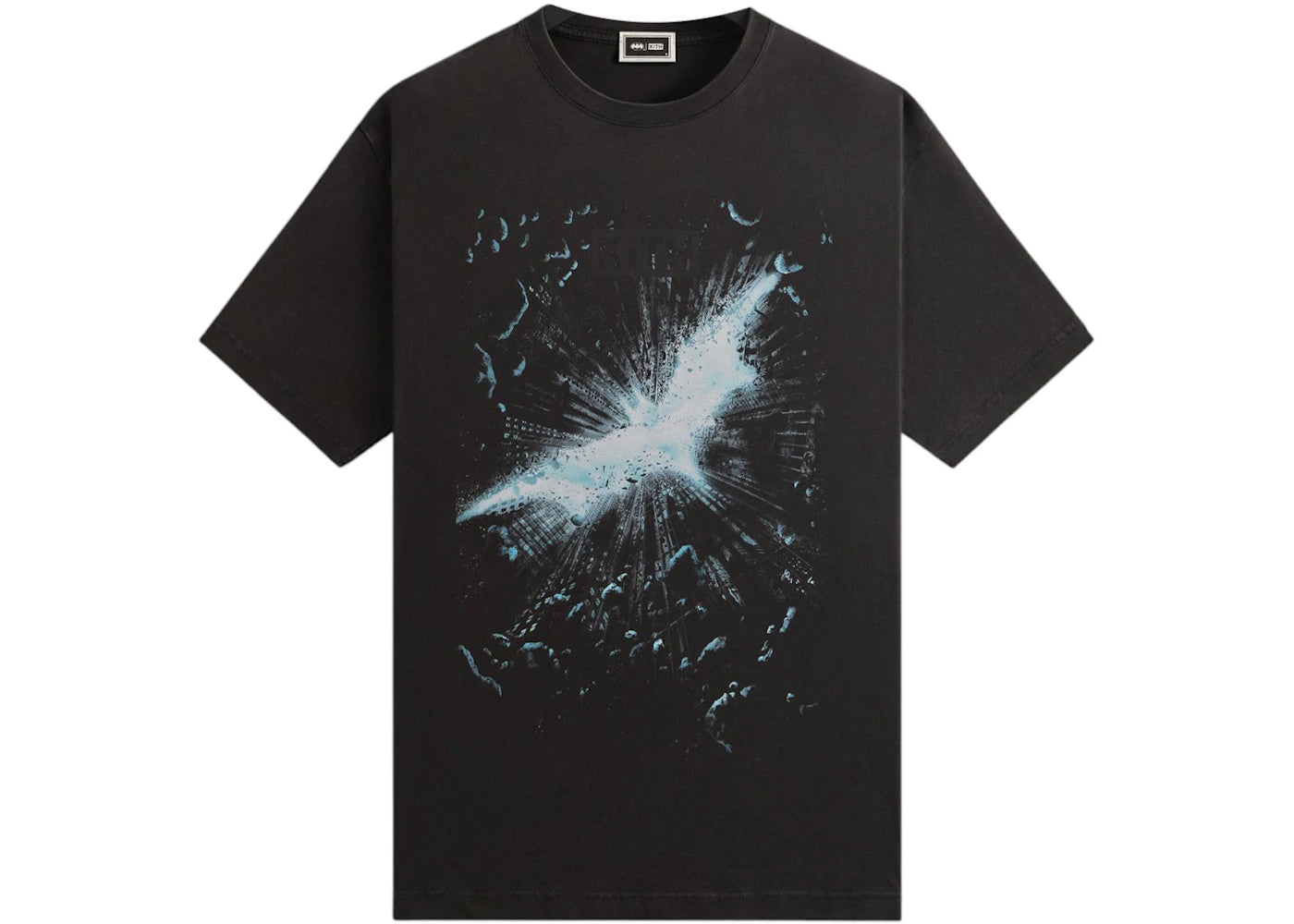 Kith x Batman Dark Knight Adv Vintage Tee-Black