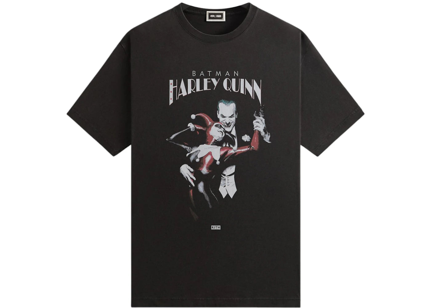 Kith x Batman Harley Quinn Vintage Tee-Black