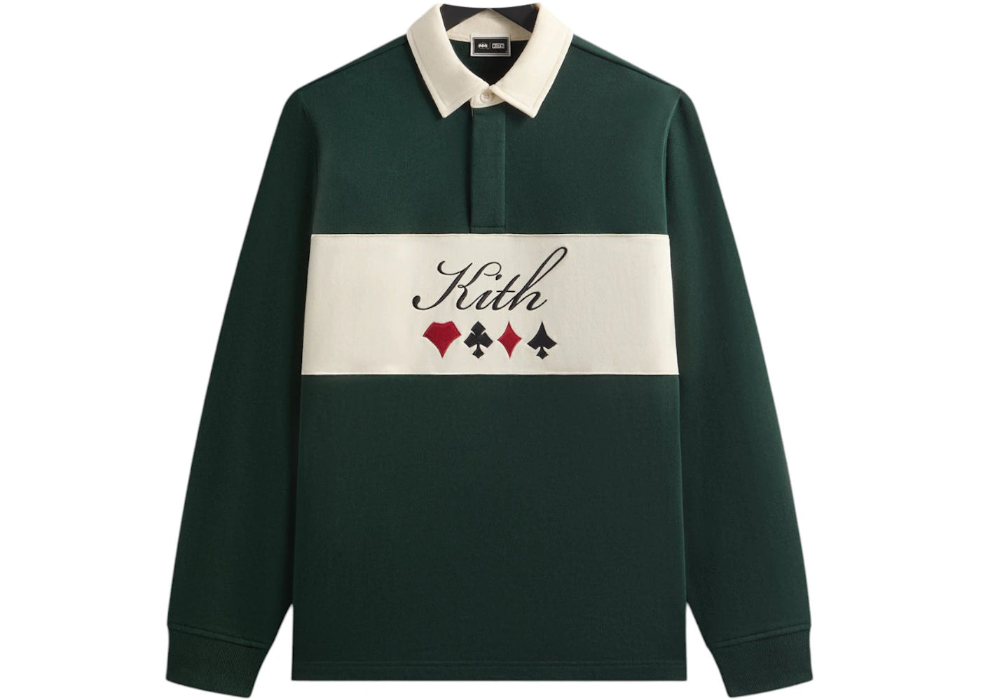 Kith x Batman Joker Rugby-Ivy Green