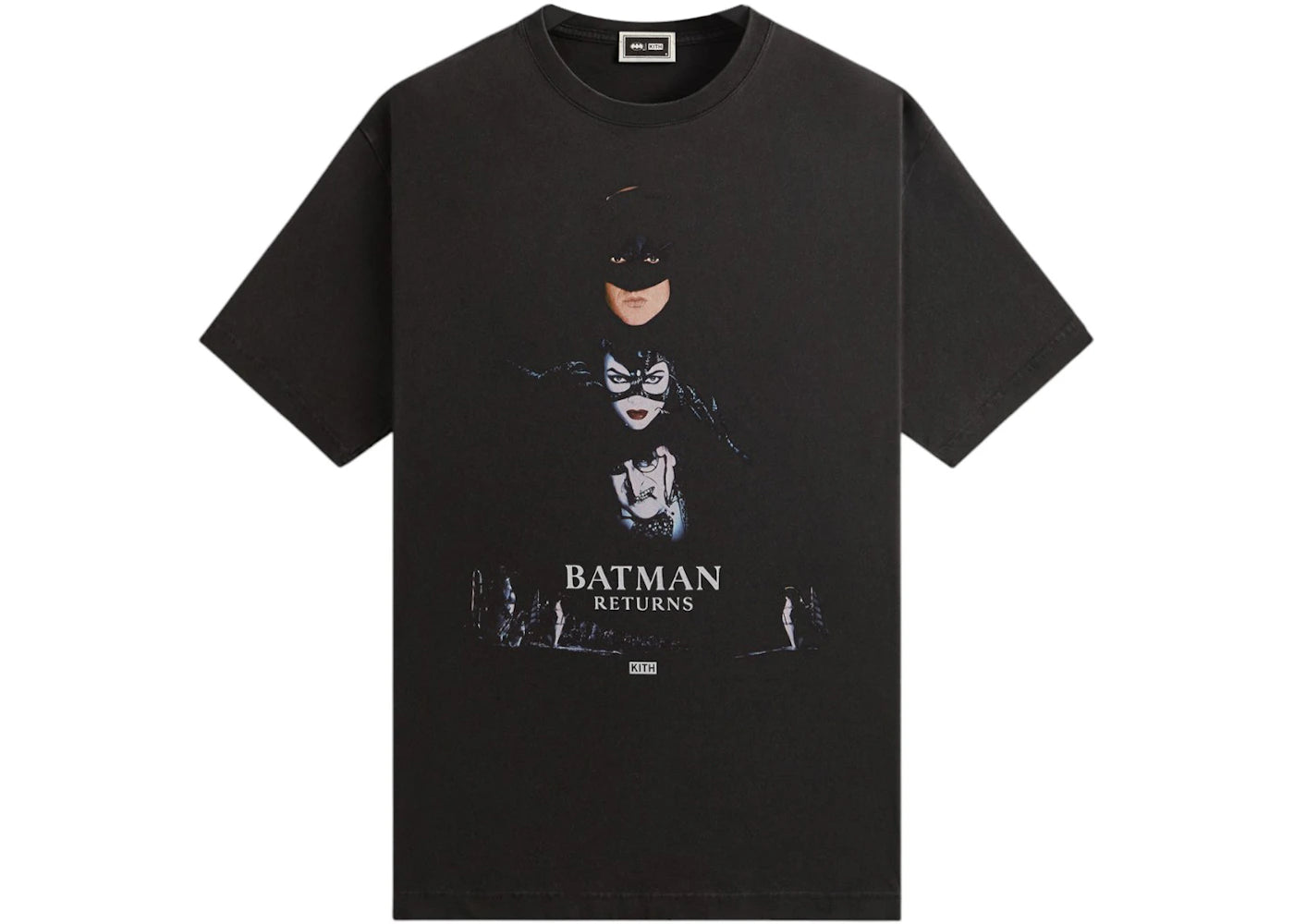 Kith x Batman Returns Vintage Tee-Black
