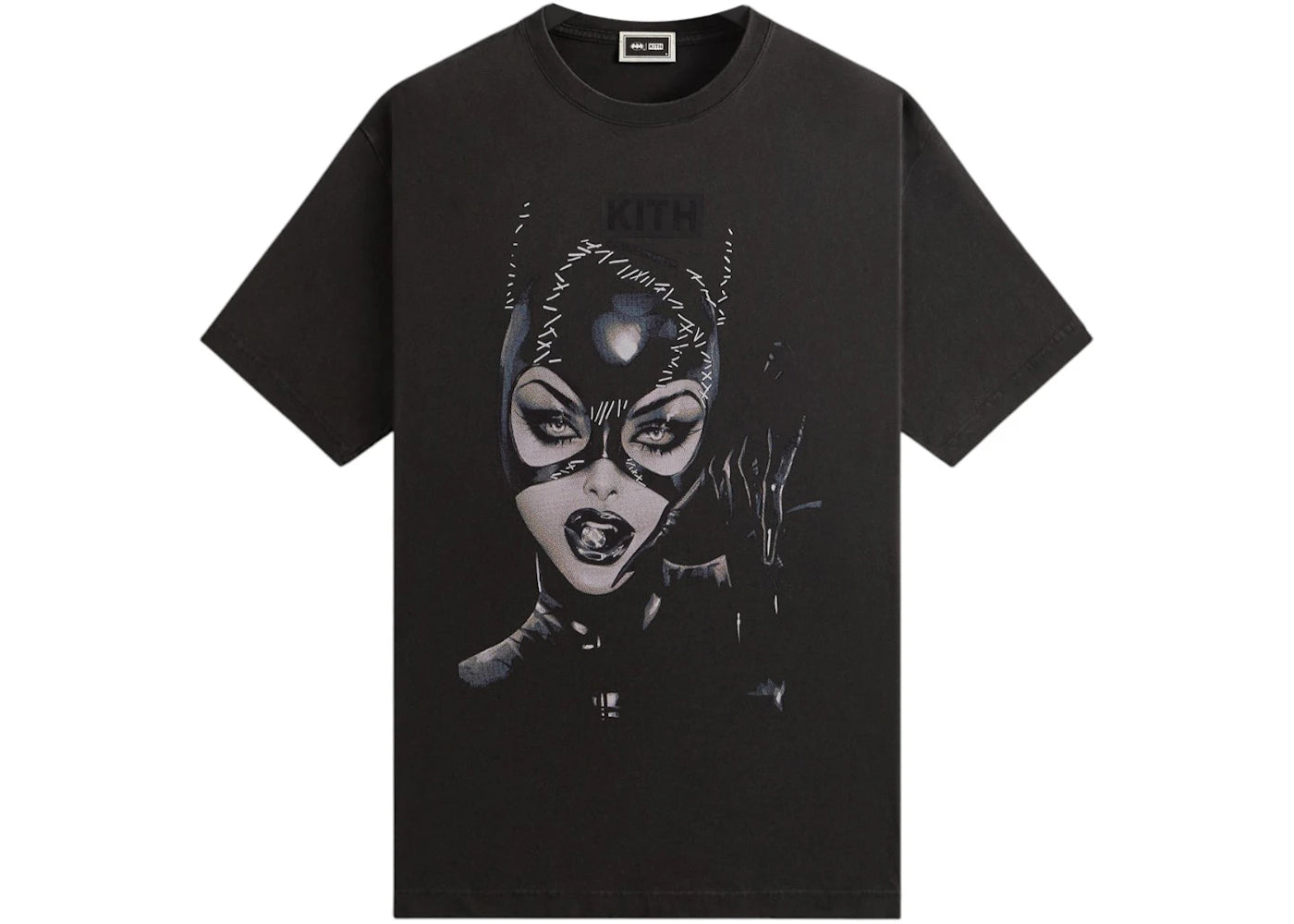 Kith x Batman Selina Kyle Vintage Tee-Black