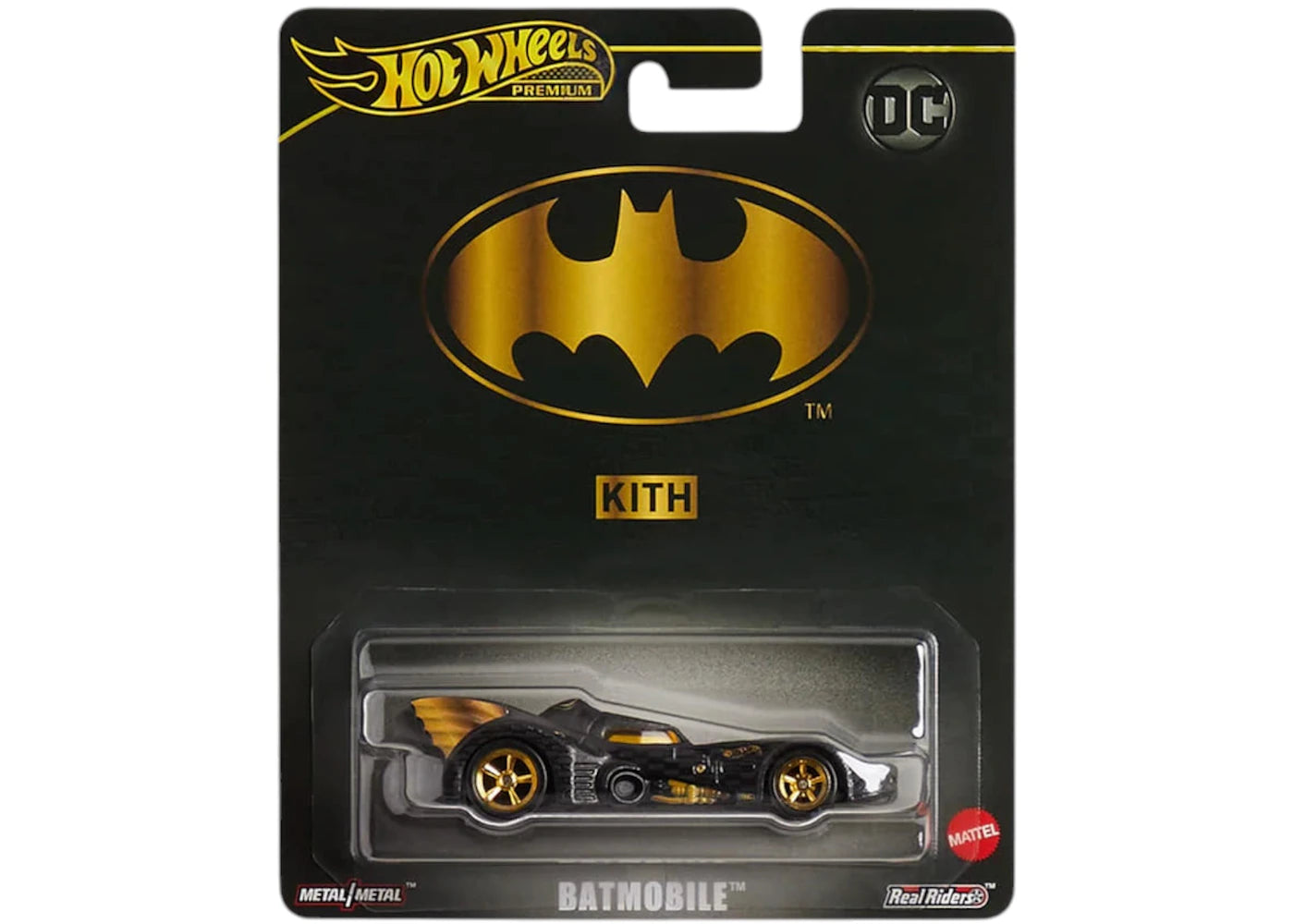 Kith x Hot Wheels Batman 1989 Batmobile Black - main view