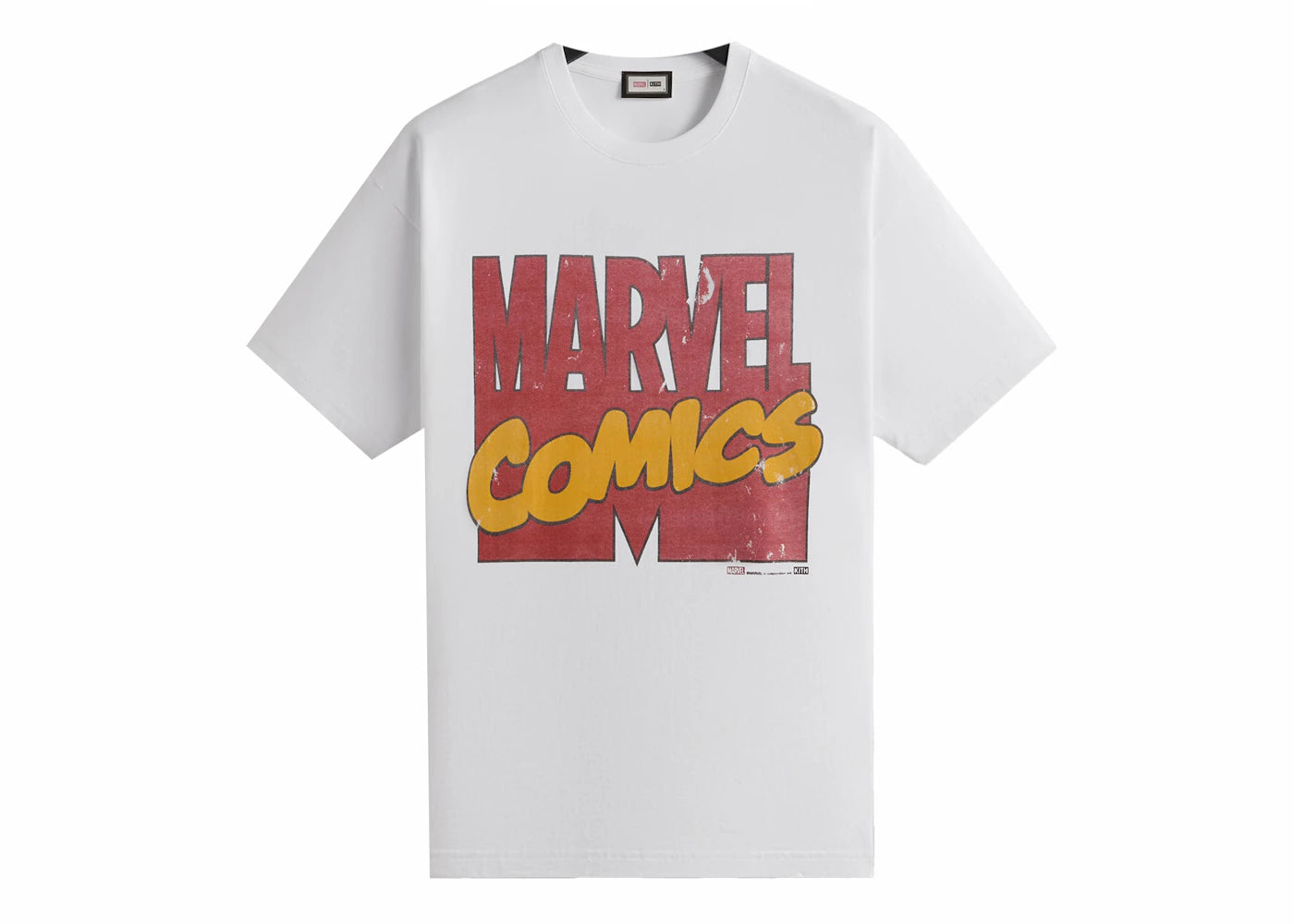 Kith x Marvel Comics Vintage Tee-White
