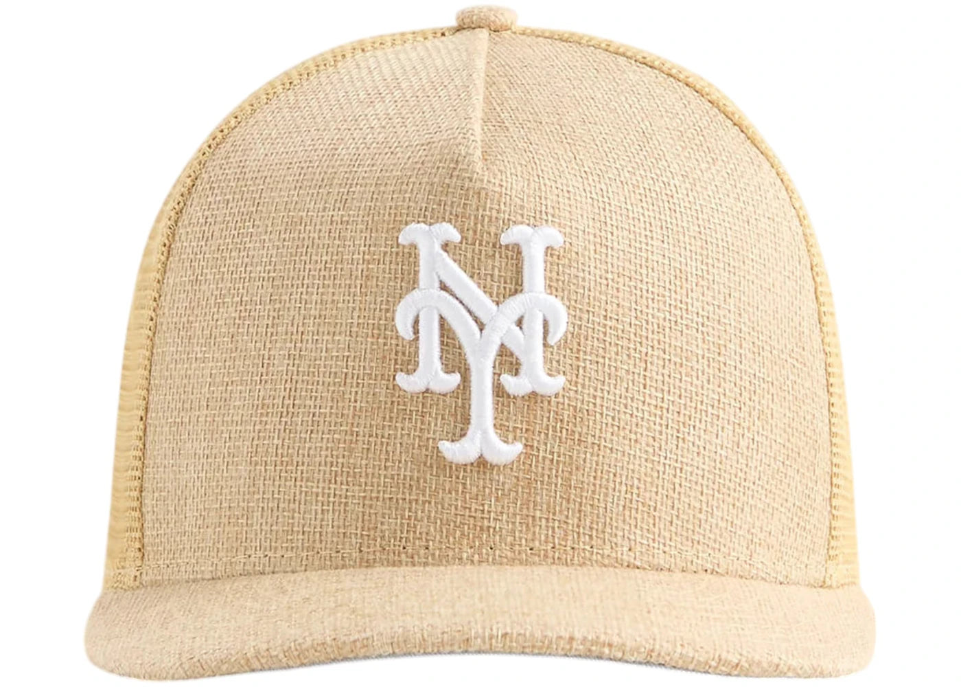 Kith x New Era New York Mets Raffia 9FIFTY Cap-Natural