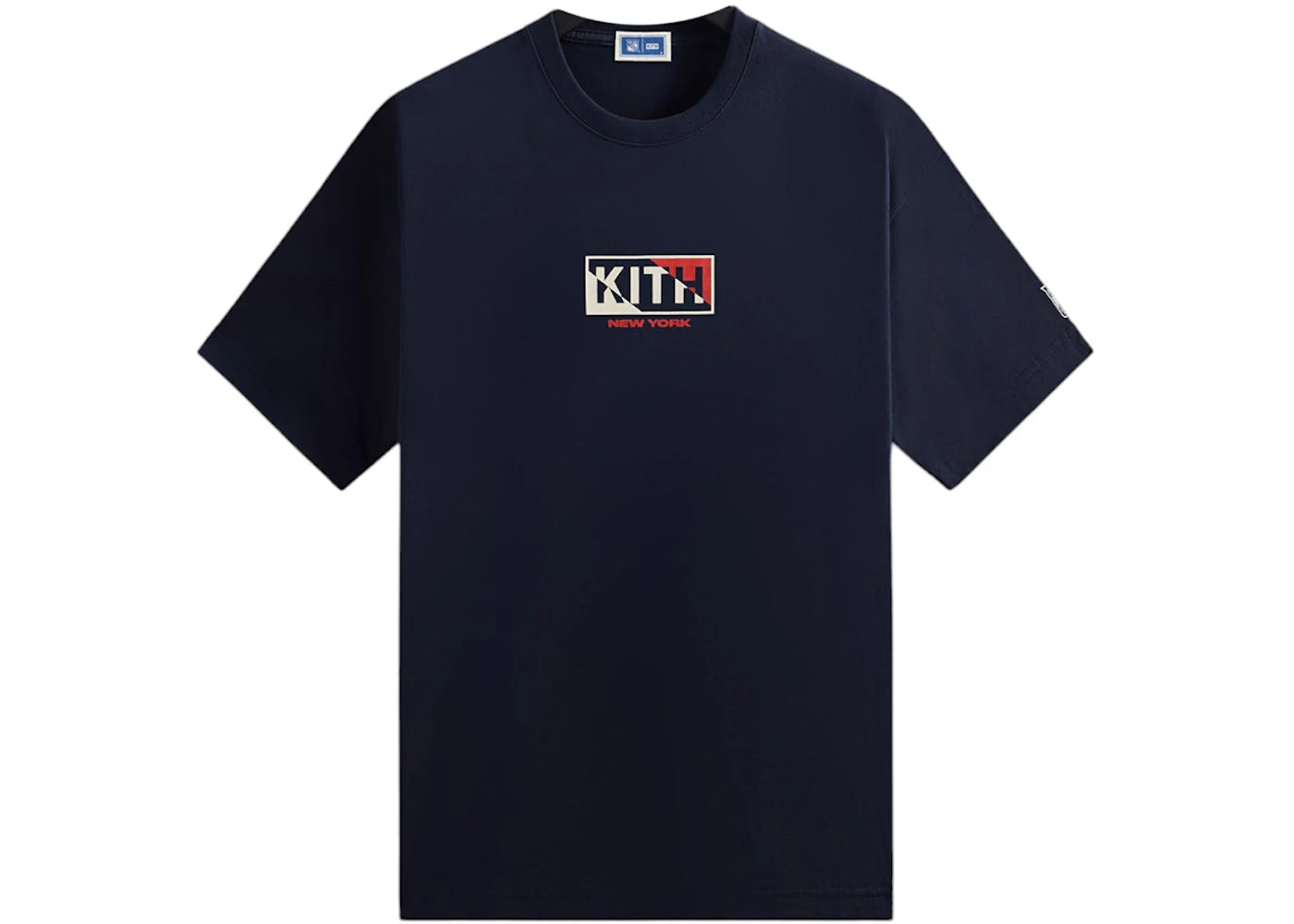 Kith x New York Rangers Pennant Vintage Tee-Nocturnal