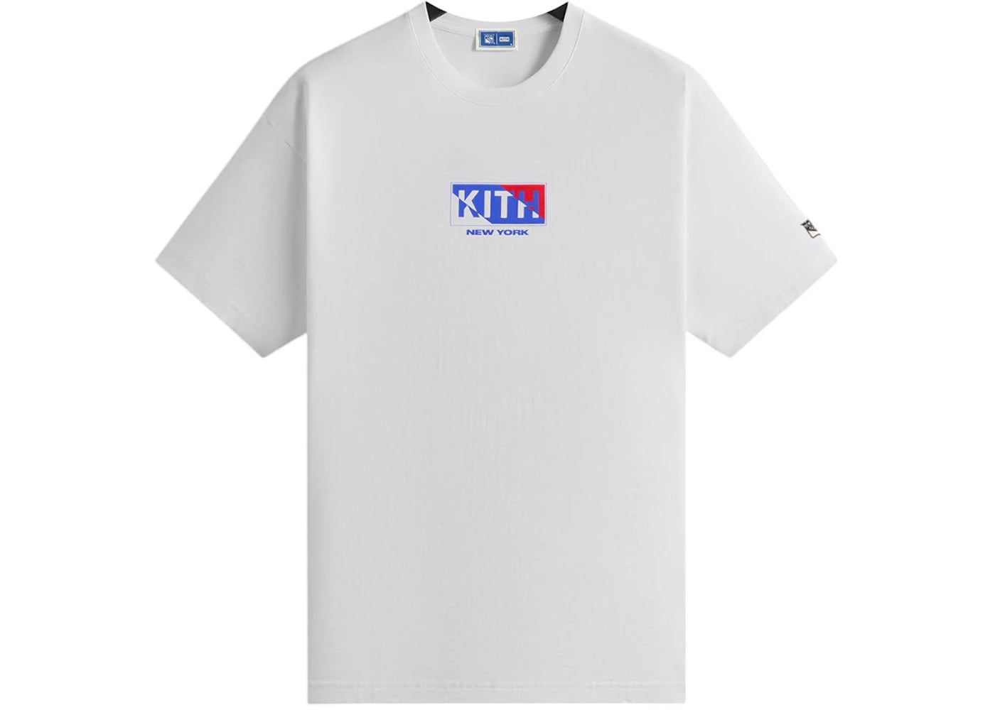 Kith x New York Rangers Pennant Vintage Tee-White