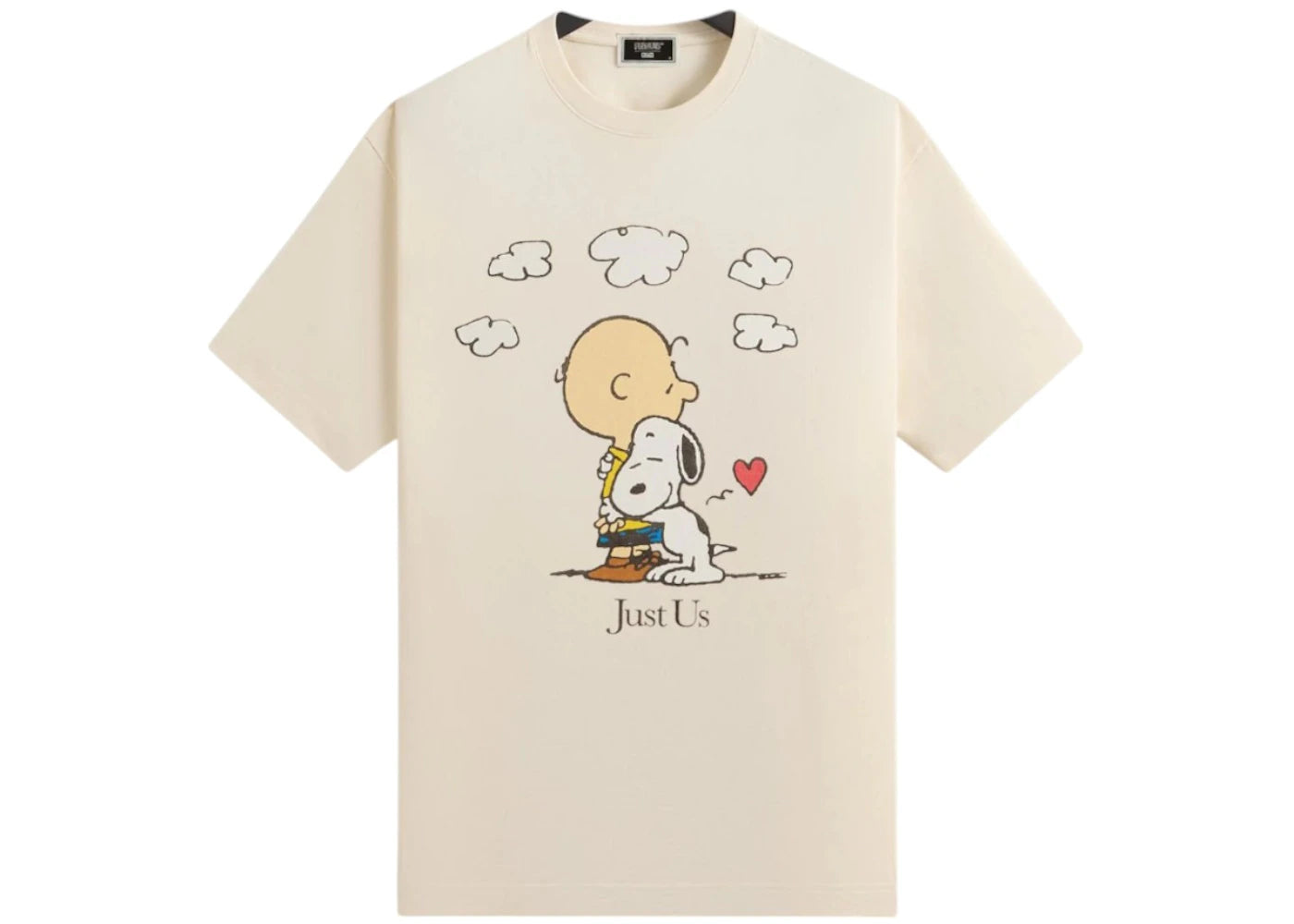 Kith x Peanuts Charlie Brown Just Us Tee-Sandrift