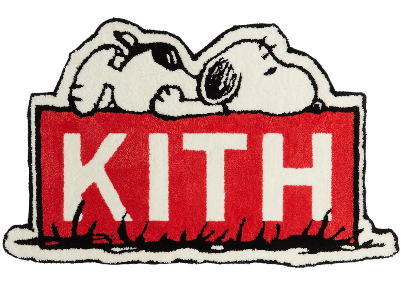 Kith x Peanuts Classic Logo Area Rug-Multi