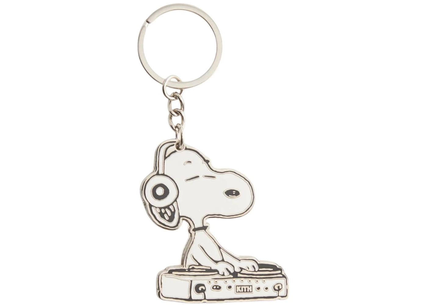 Kith x Peanuts DJ Snoopy Keychain-Multi