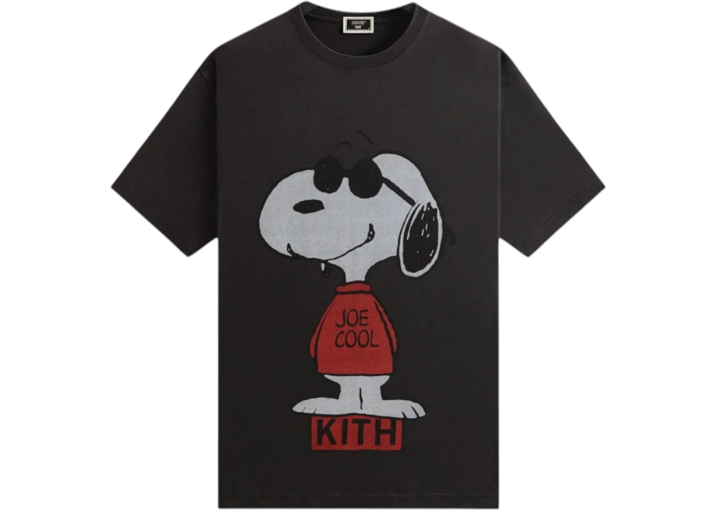 Kith x Peanuts Joe Cool Vintage Tee-Black
