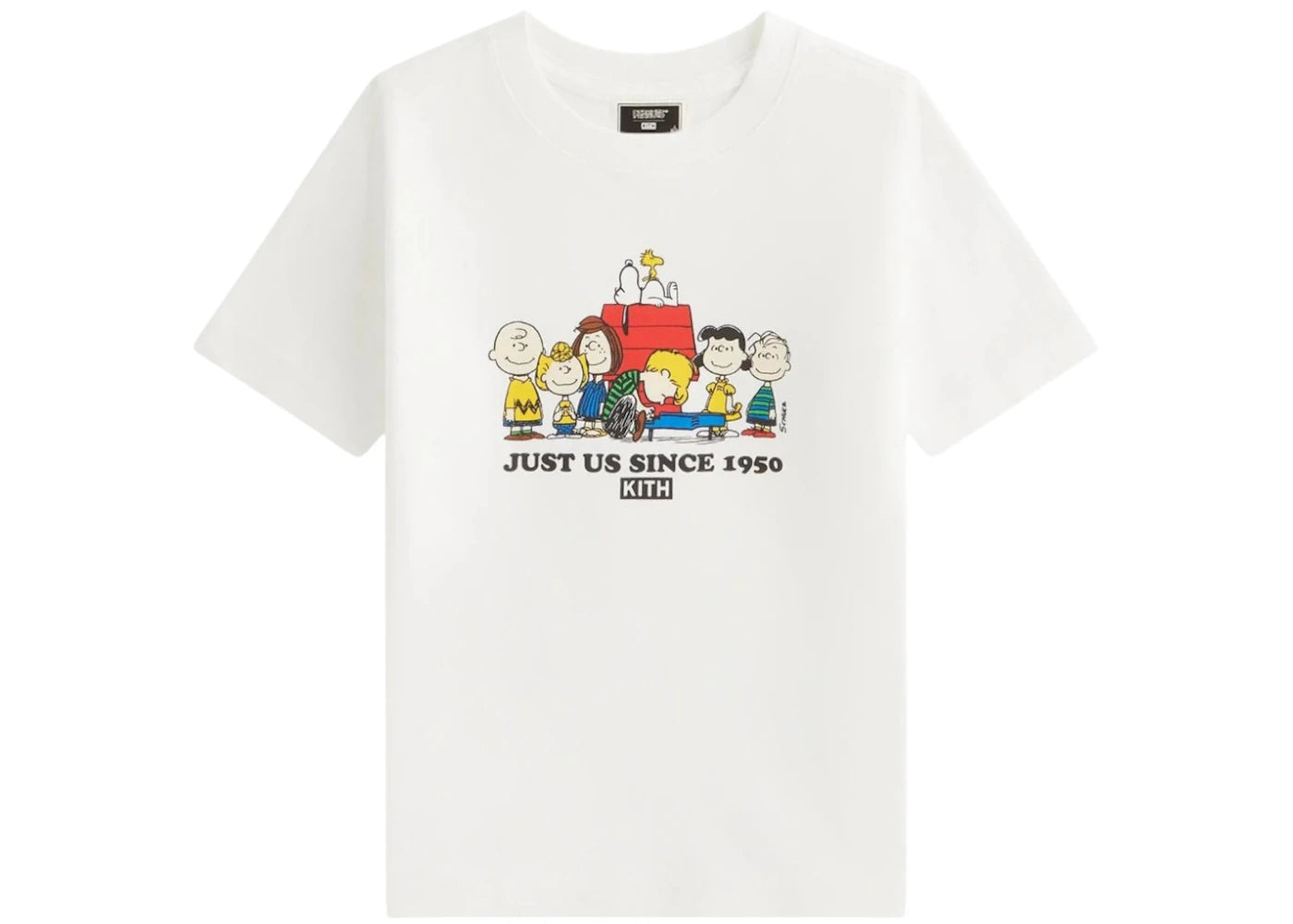 Kith x Peanuts Kids Just Us Since 1950 Tee-White
